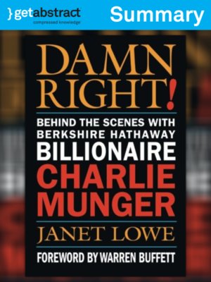 cover image of Damn Right! (Summary)